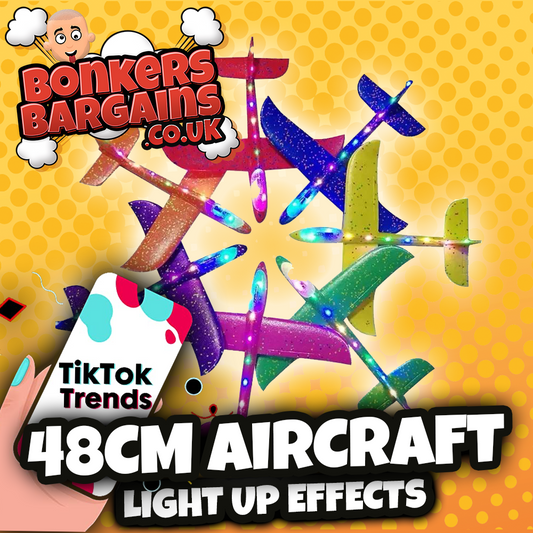 Flying Aircraft with Light Up Effects