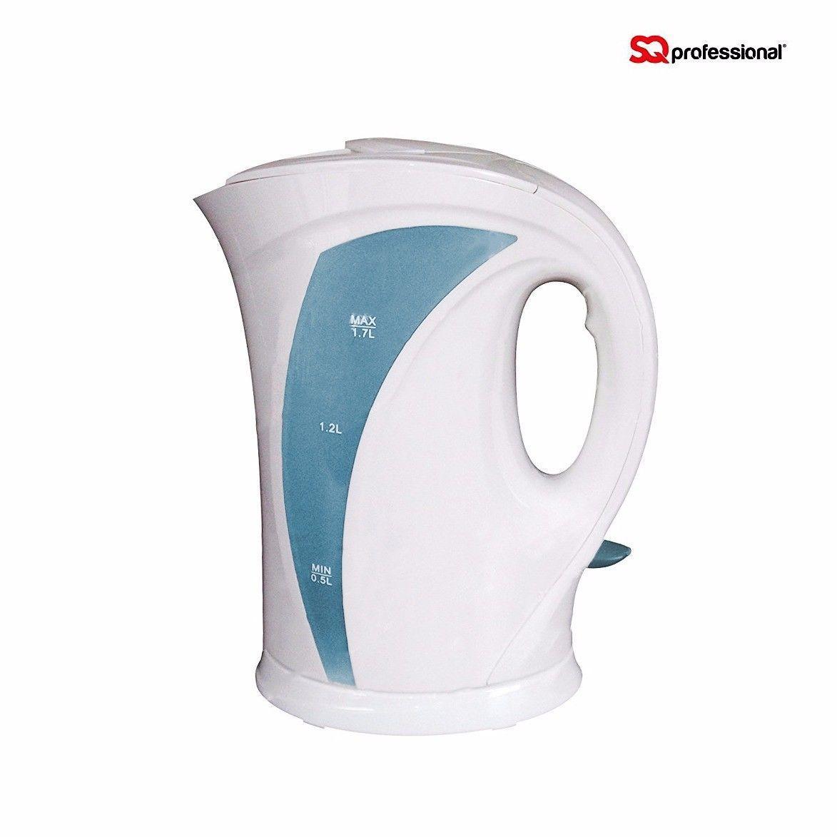 SQ Professional Aquen Fast Boil Cordless Kettle 1.7 Litre 2200W Assorted Colours 2154