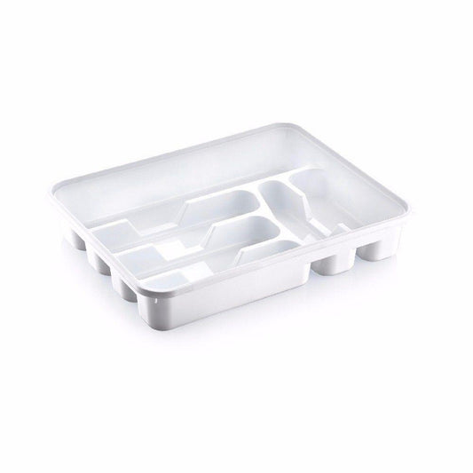 Plastic Cutlery Drawer Tray Holder 38.5 x 30.4 cm Assorted Colours D14001