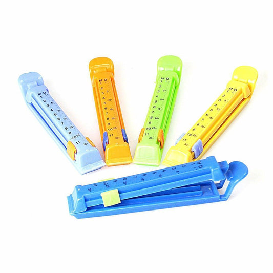 Plastic Food Storage Bag Sealing Clips Pack of 4 12 cm 7006