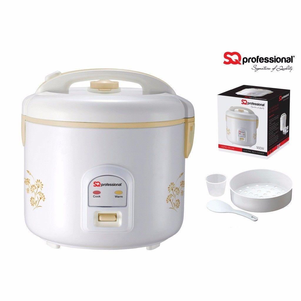 Sq Pro Deluxe Kitchen Electric Rice Cooker 2.8 Litre 900 Watt 3424/8269