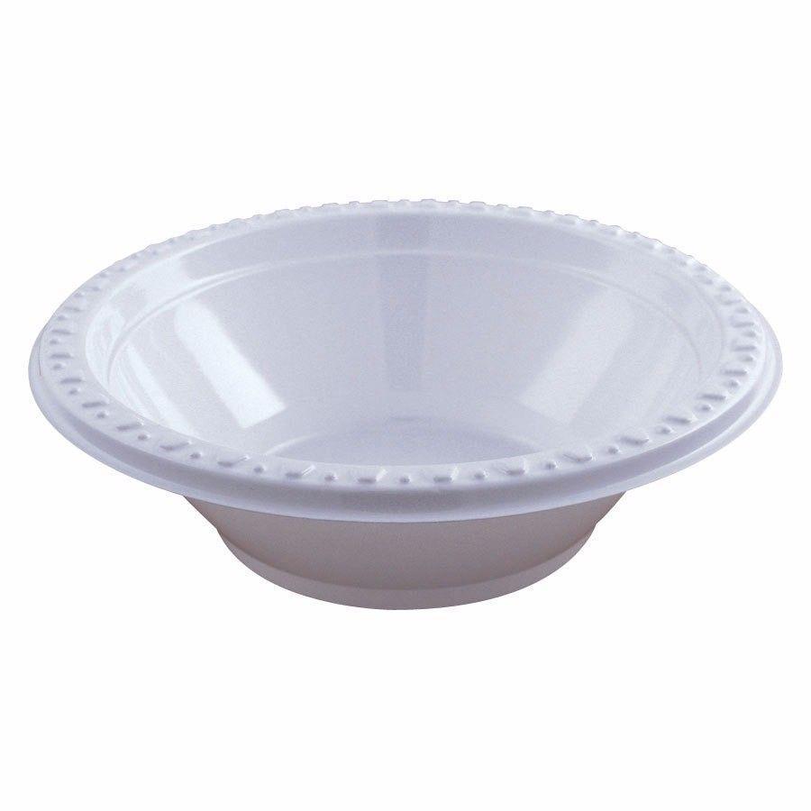 Disposable Catering & Party Plastic Bowls, 6'' Pack of 20   9584