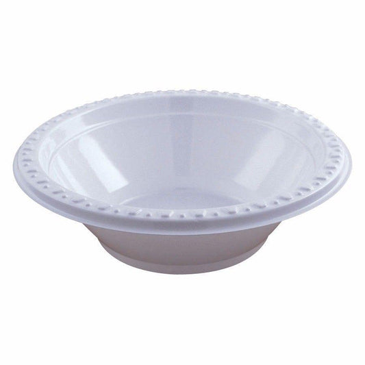 Disposable Catering & Party Plastic Bowls, 6'' Pack of 20   9584