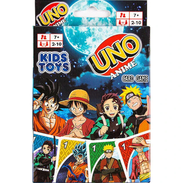Anime Style UNO Playing Cards Set