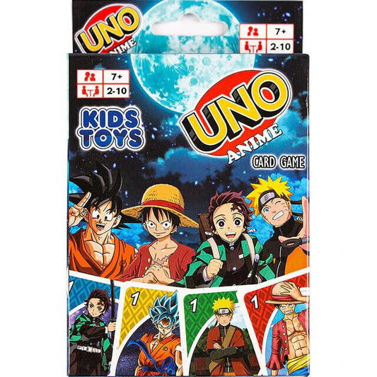 Anime Style UNO Playing Cards Set