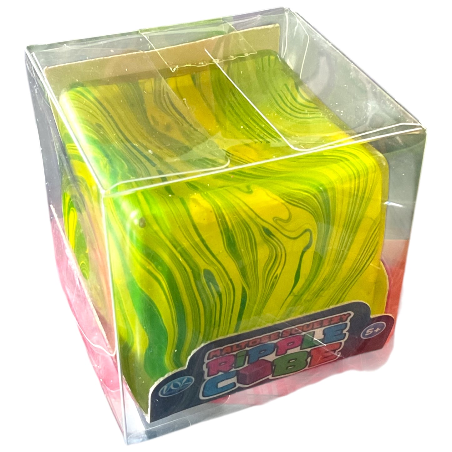 Ripple Cube - 4 Colours Super Sensory Sugar Squish Fidget Squishy Toy