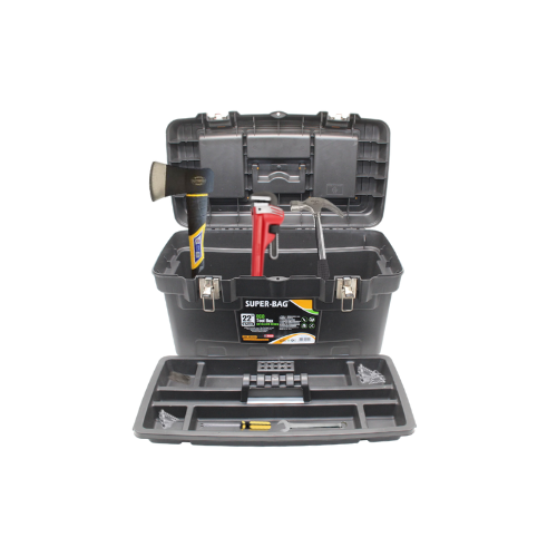 Mega Tool Box 22'' With Carry Handle Diy Home