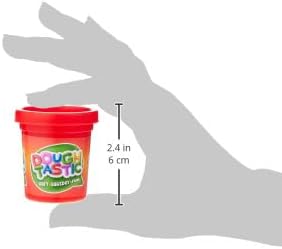 DoughTastic 4 Tubs of Dough (4 x 50g) Soft, Squidgy Fun for Kids