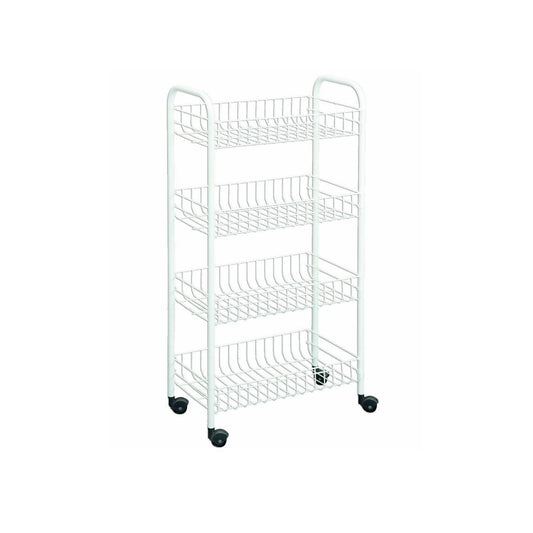 Metal 4 Tier Fruit And Vegetable Kitchen Storage Rack
