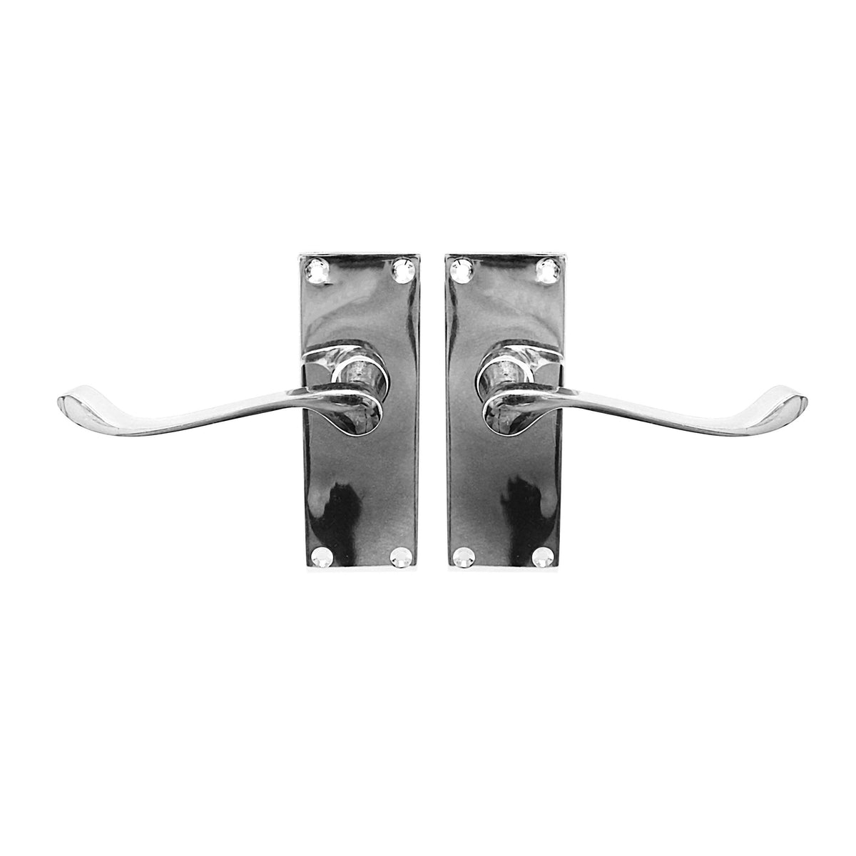 4'' Vic Straight Latch Chrome Diy Home 0662 /