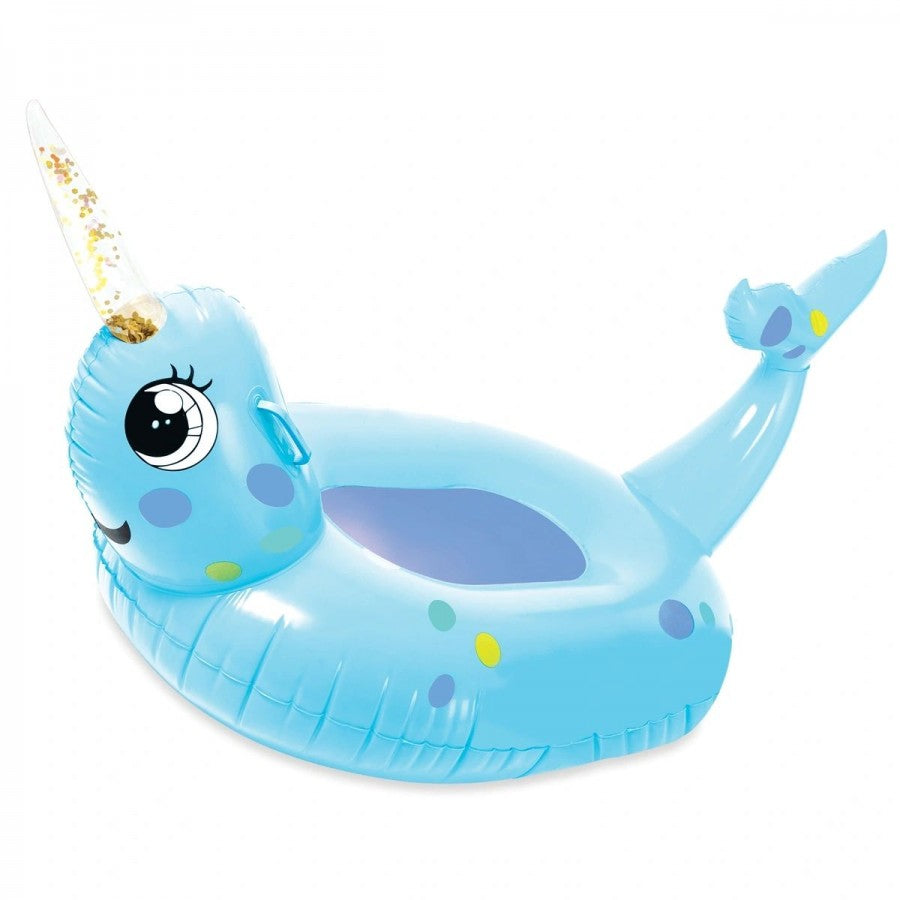 Inflatable Narwhal Giant Float