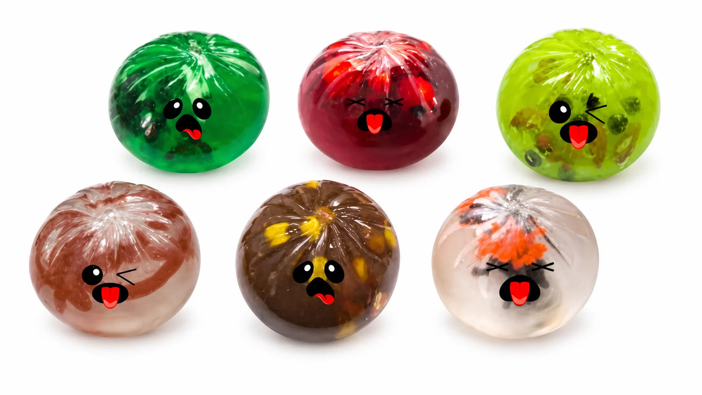 LIMITED EDITION Scrunchems Gross Surprise Squishy Dumpling Squish Sensory Fidget Toy