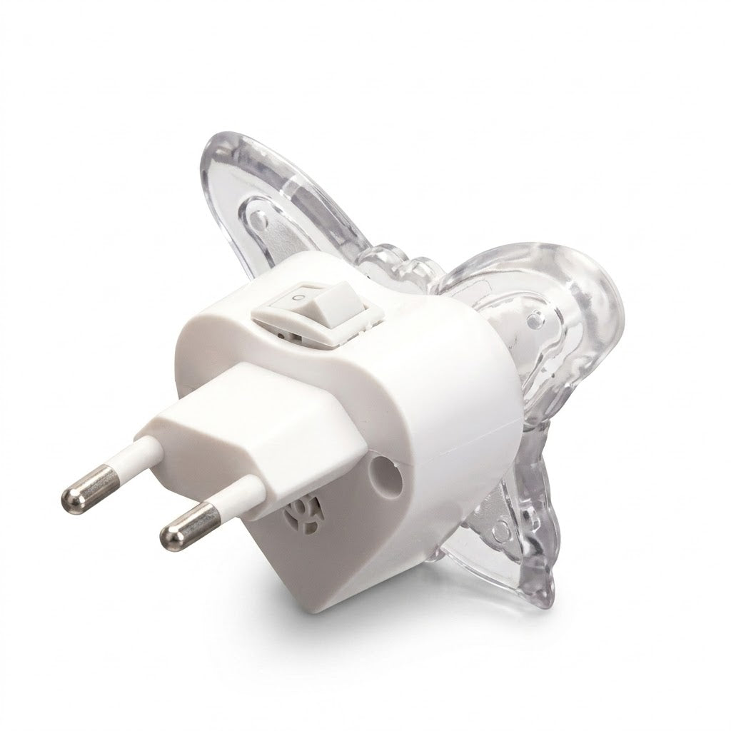 Led Plug Butterfly Light Up Night Light,