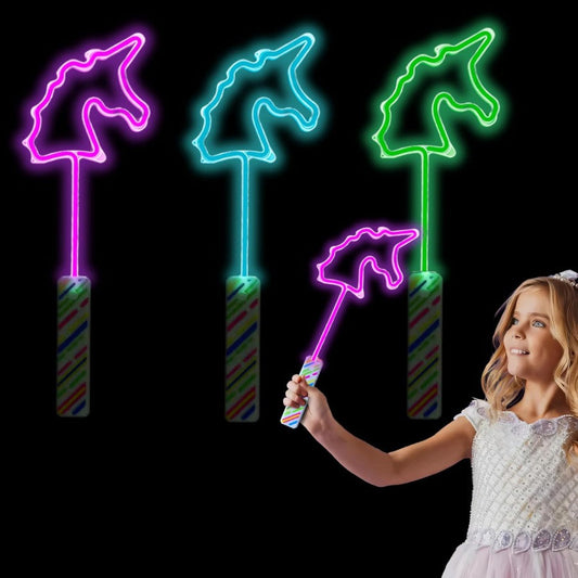 Unicorn Shape Light Up Wand