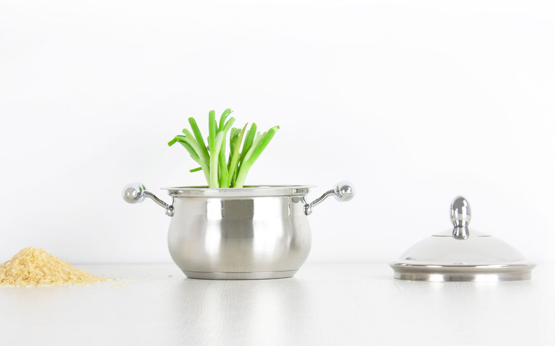 SQ Professional Lustro Stainless  Steel  Imperiale Casserole Set of 6 7991