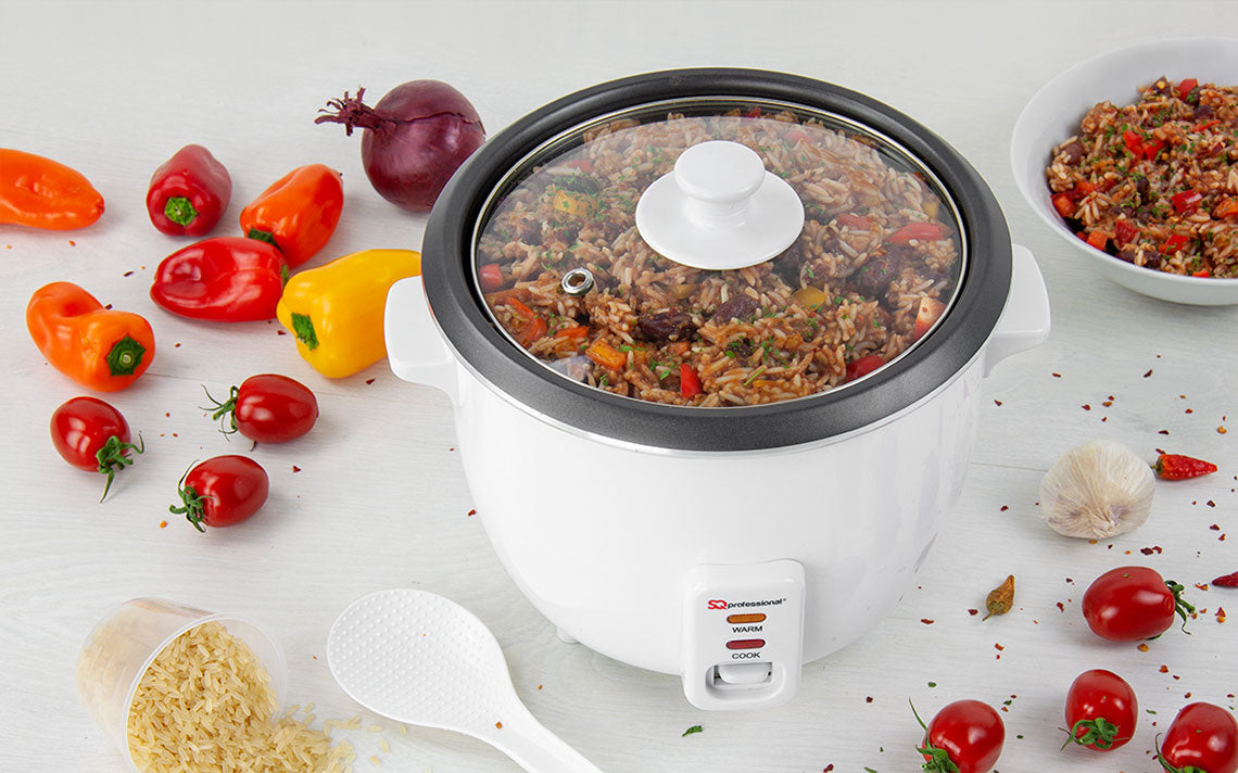 SQ Blitz Electric 1.0 Litre Rice Cooker 3158
