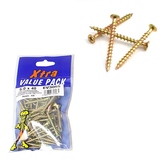 Pozi C Sk Chipboard Screws Diy x tra Value