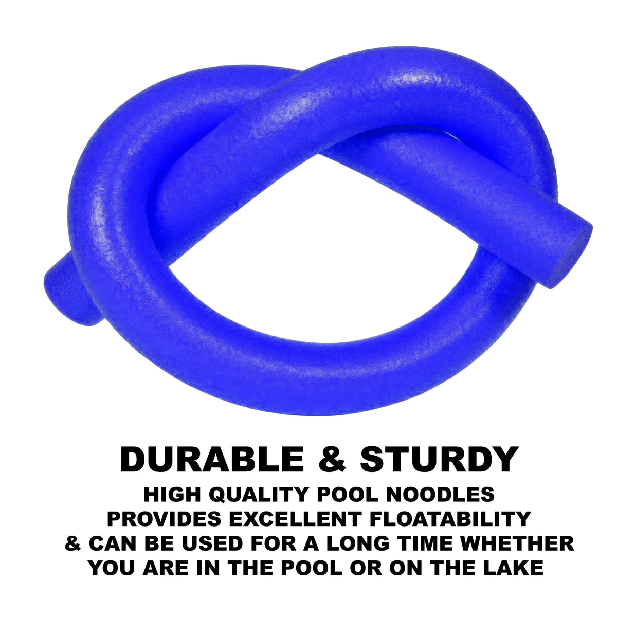 Swimming Pool Foam Noodle Tube Blue