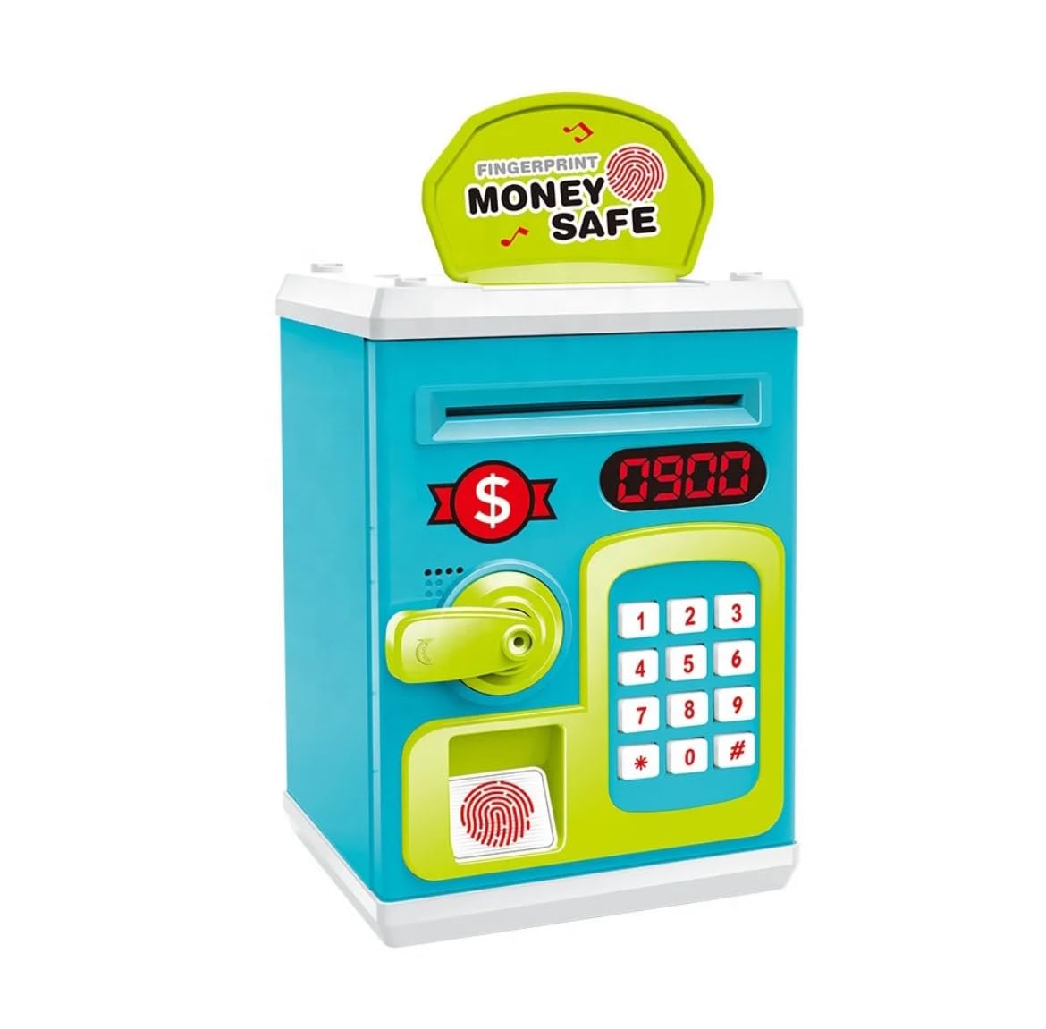 Kids Money Safe ATM Piggy Bank Toy with Password Lock & Digital Screen