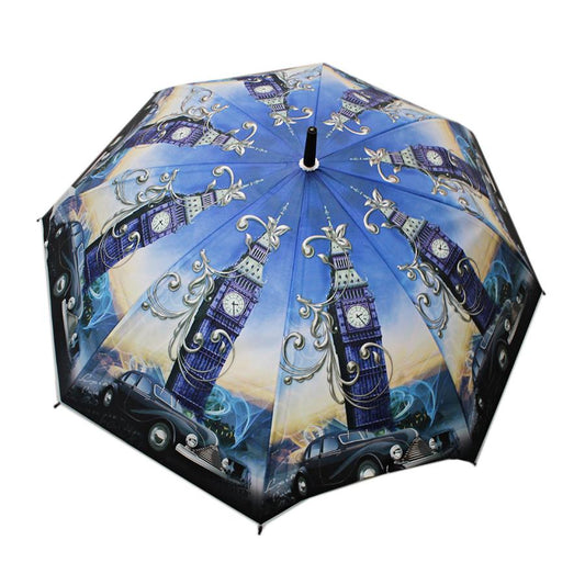 Print Umbrella Raining Large Brolly Print 31'' 1 Pack 51111