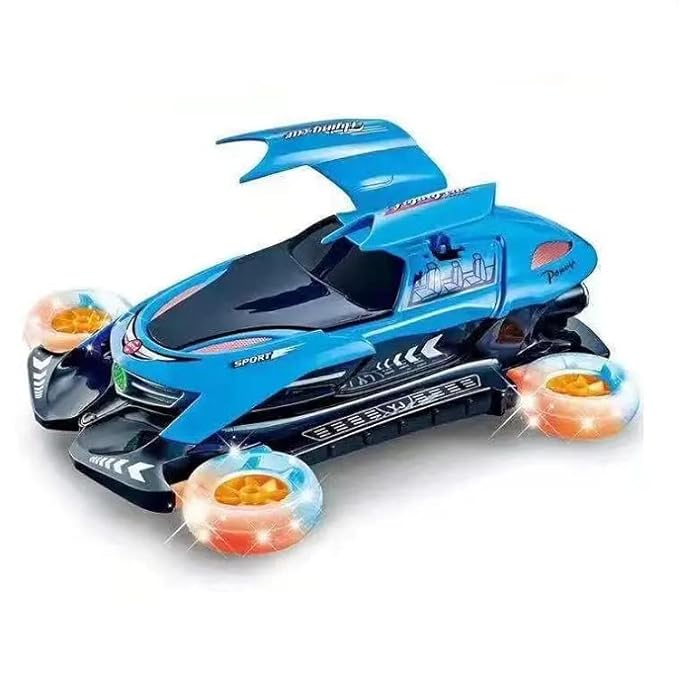 Spinning Light Up Toy Car with Light and Music 3D - 2 Colours