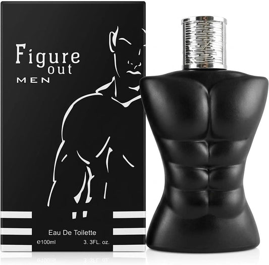 FIGURE OUT BLACK Inspired by JPG- Men's Eau de Toilette Aftershave Spray 100ml - Saffron London