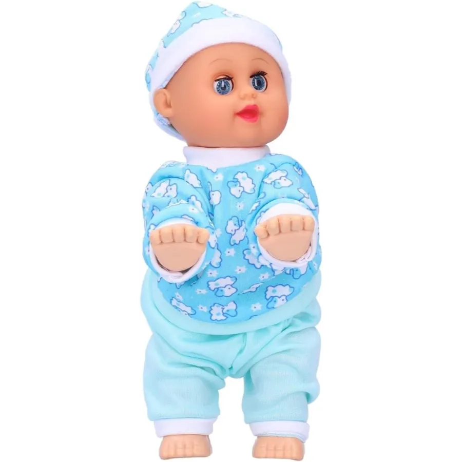 Clever Baby Crawling Doll Set