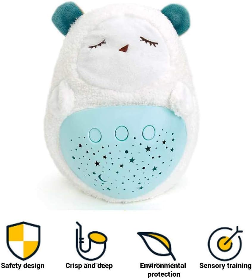 Soft Baby Starlight Soother Projector & Sound Teddy For Babies