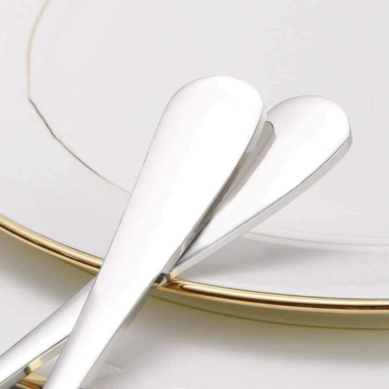 Soup Spoon Stainless Steel Cutlery Spoons Set