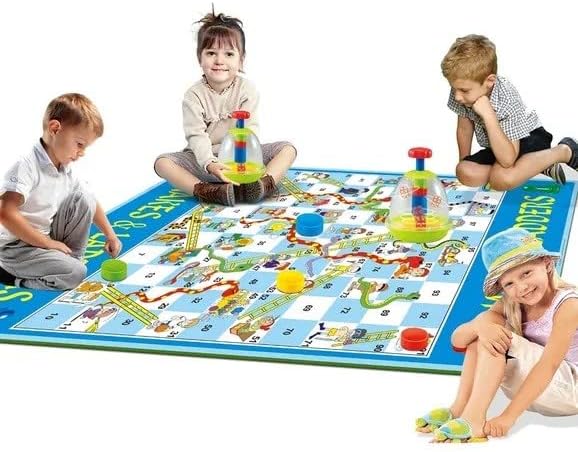Giant Snakes & Ladders Floor Game 180cm