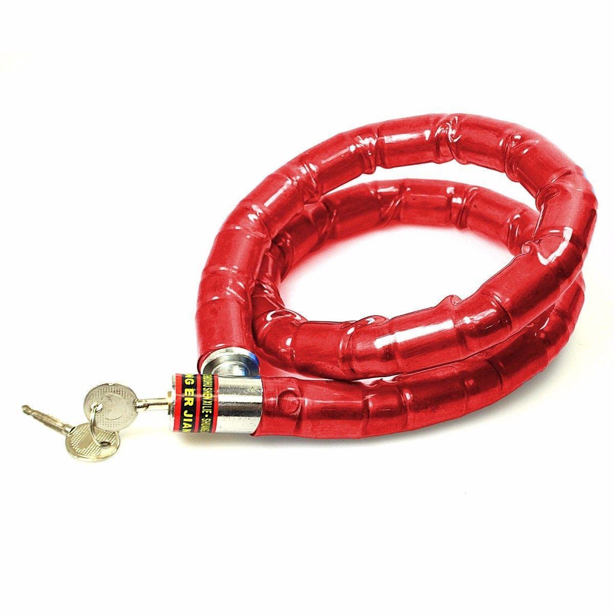 Heavy Duty Bicycle Bike Lock Assorted Colours