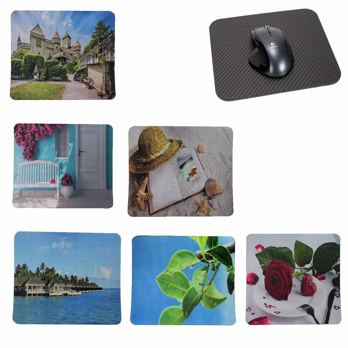 Mouse Mat Pad with Printed Design 28.5 x 24.5 cm Assorted Designs 4059