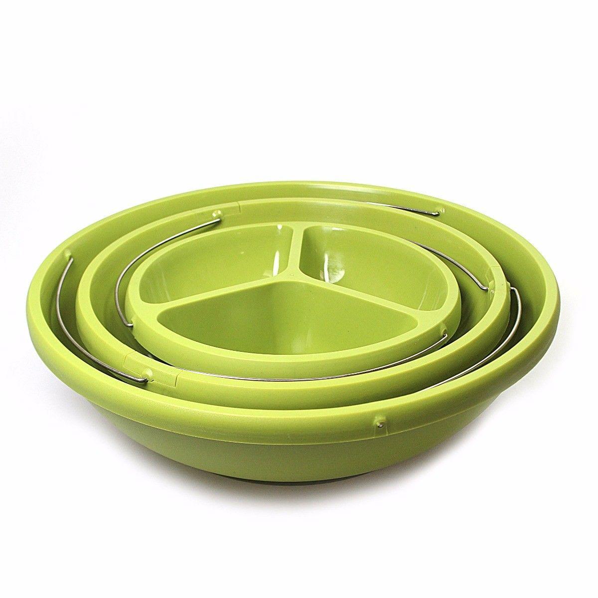 Twist Fold Party Bowl 3 Tiers Party Home Kitchen Outdoors 4512