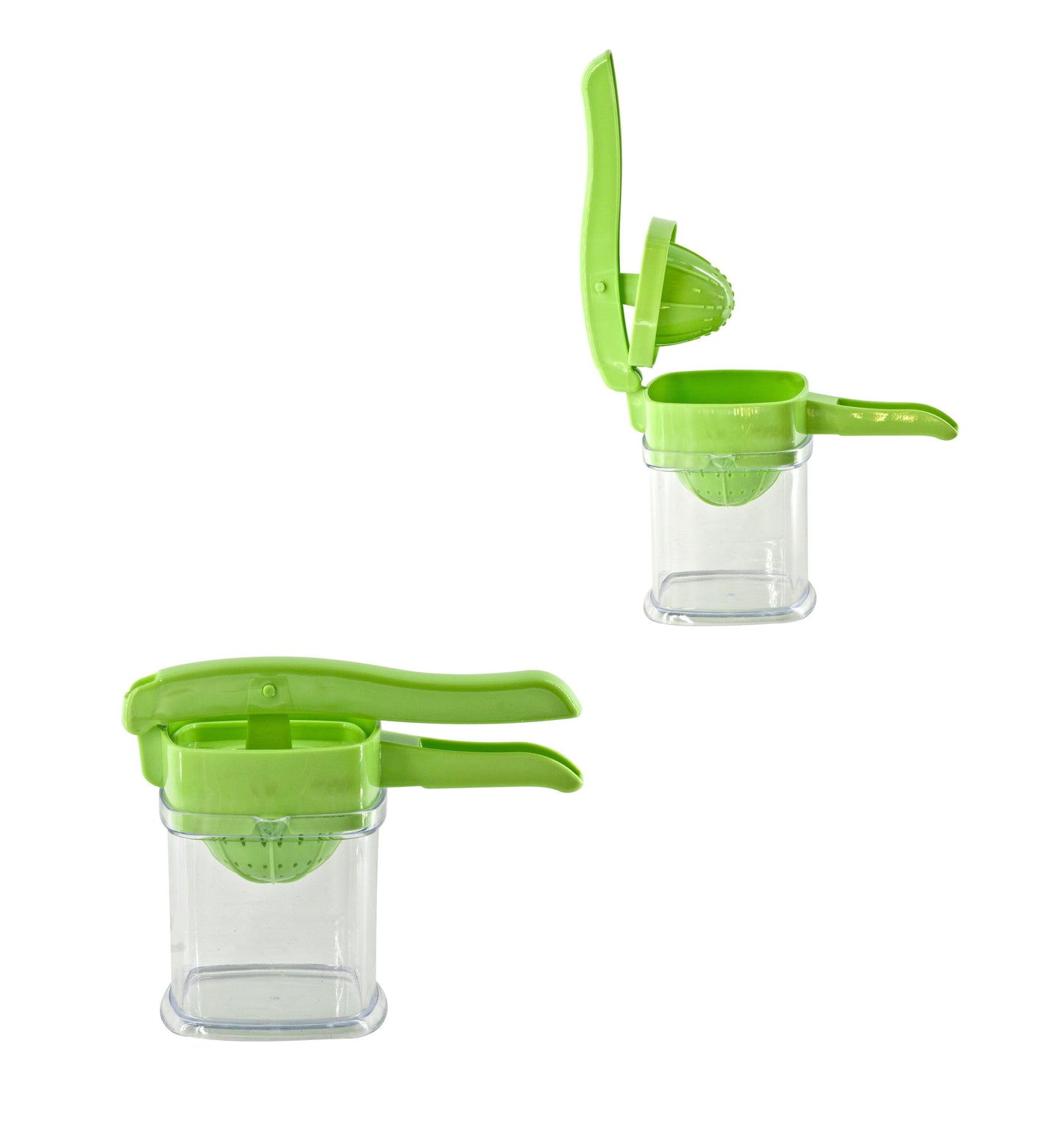 Plastic Manual Hand Press Lemon Orange Juice Squeezer Press 0.5L Assorted Colours Sq5279 /