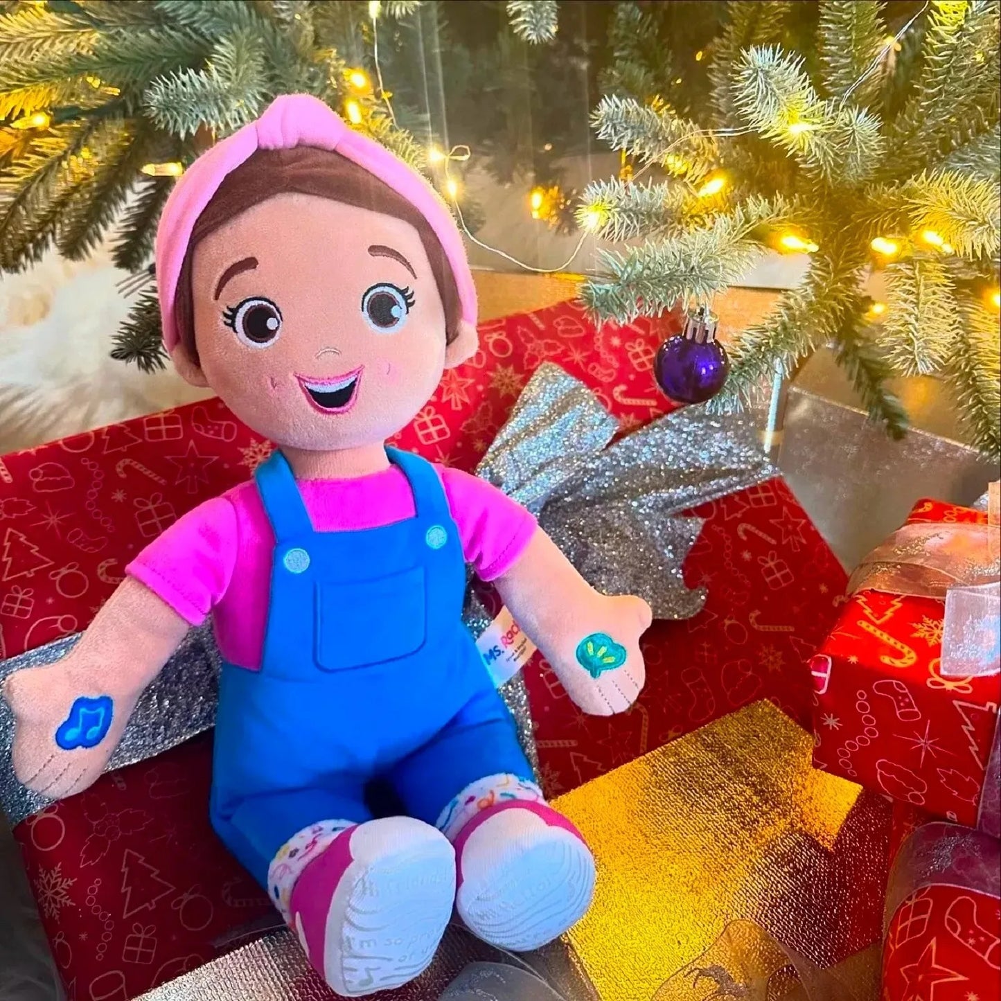 Miss Rachel Style Musical Talking Plush Stuffed Soft Toy Ms. Rachel