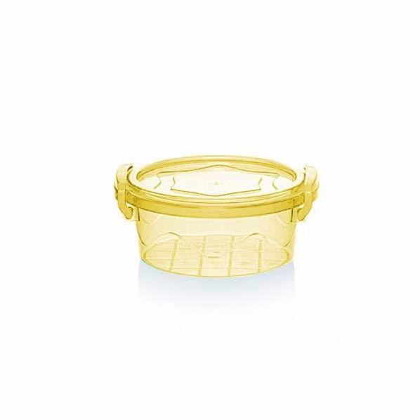 Mini Round Food Storage Container 300ml Assorted Colours AK241