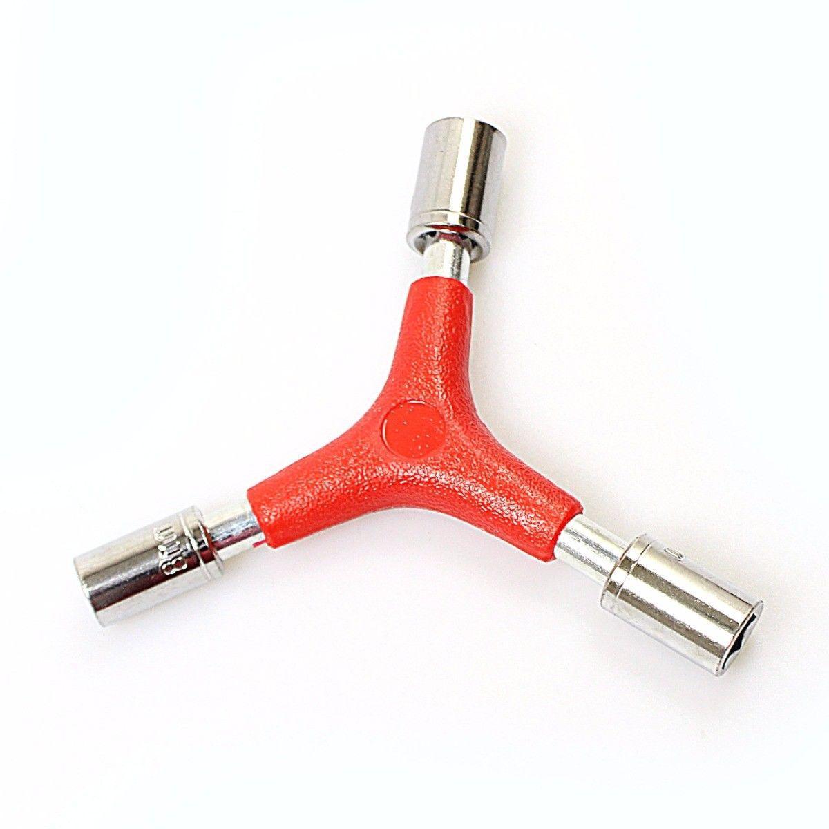 Bike Bicycle Triple Socket Wrench