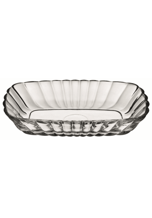 Pb Glass Mezze Bowl Sides Serving Dish Medium 17.9 X 11.4Cm (Parcel Plus Rate)