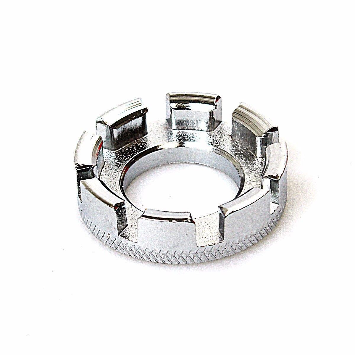 Silver Bicycle Spoke Wrench Accessory