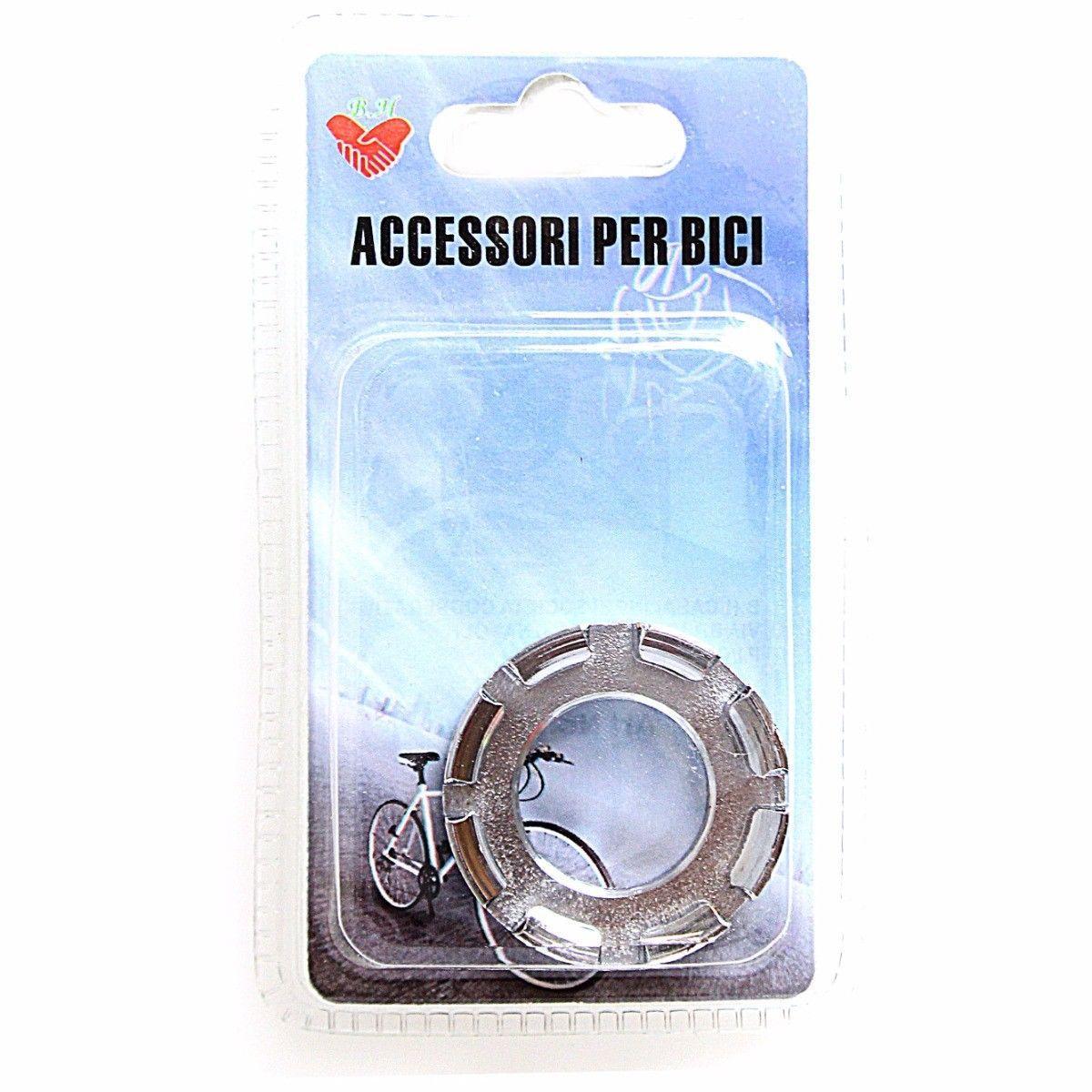 Silver Bicycle Spoke Wrench Accessory