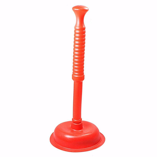 Plastic Bathroom Toilet Plunger Red 3915  A
