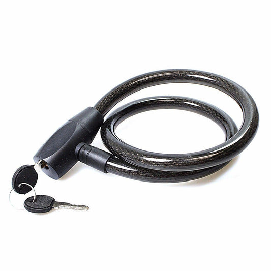 Slim Style Bicycle Bike Lock Black