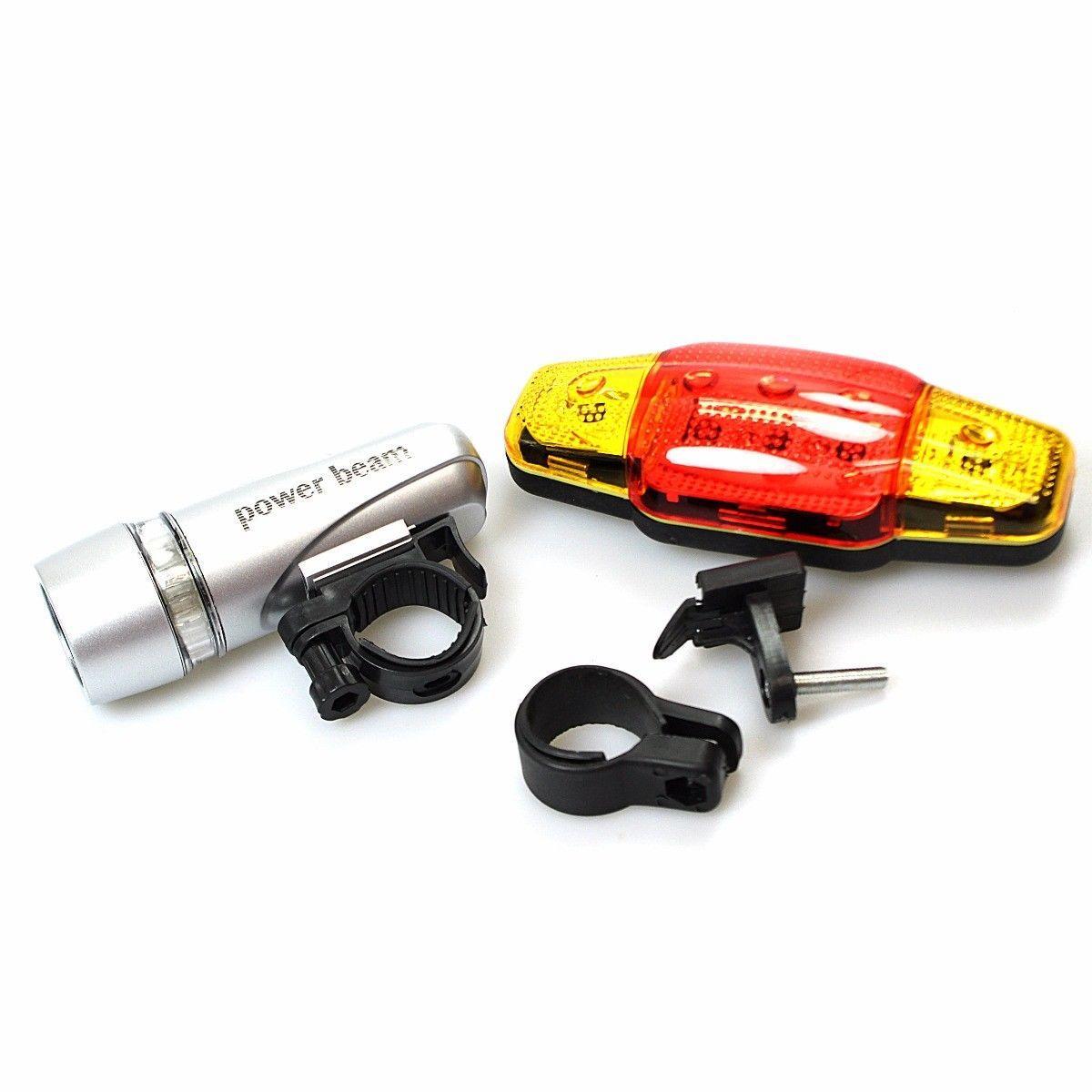 Bicycle Bike Front And Back Light Set