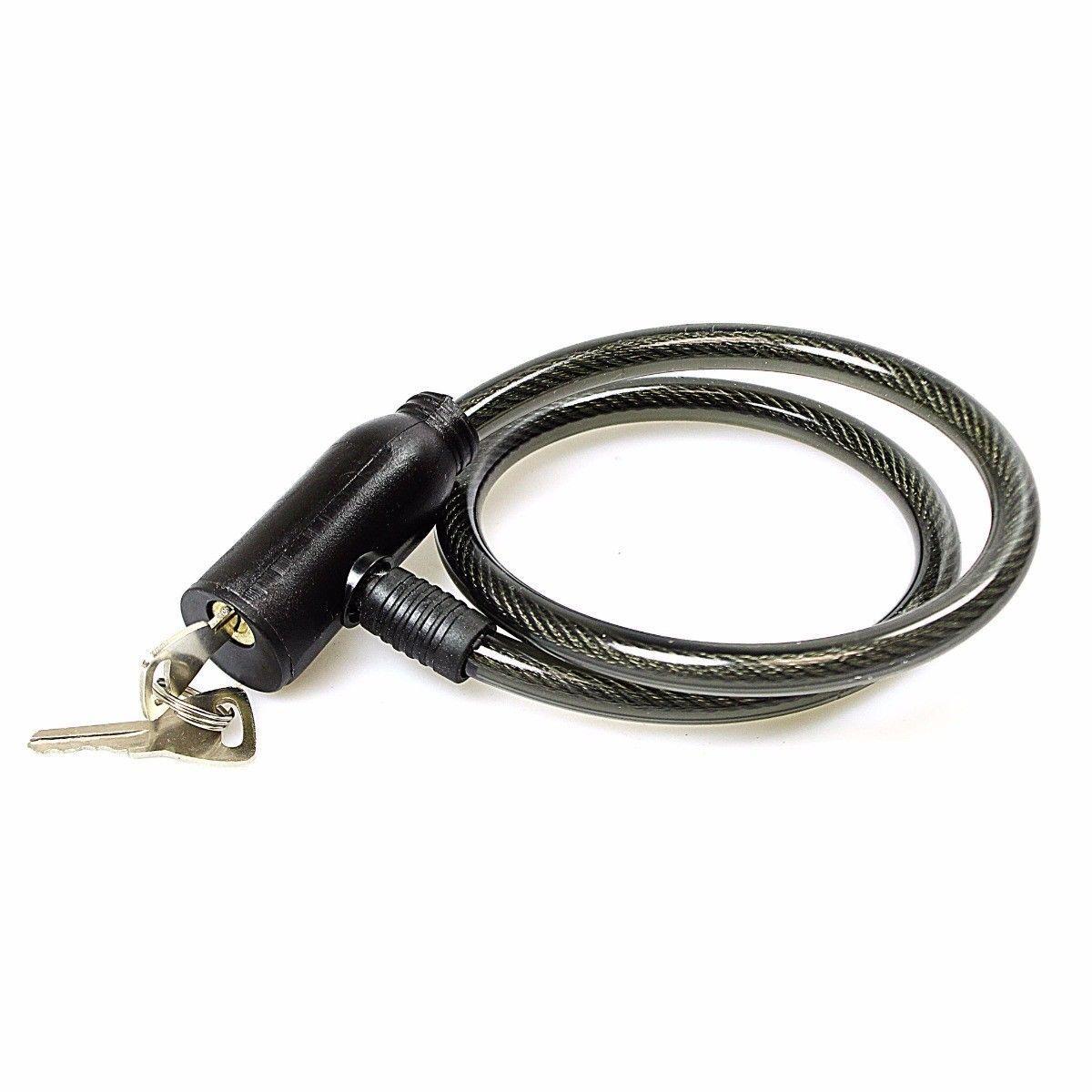 Bicycle Bike Lock with Keys Assorted Colours 0683 A
