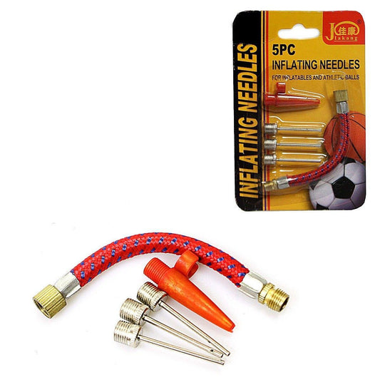 Pack Of 5 Inflating Needles Suitable For Balls And Inflatables  2552