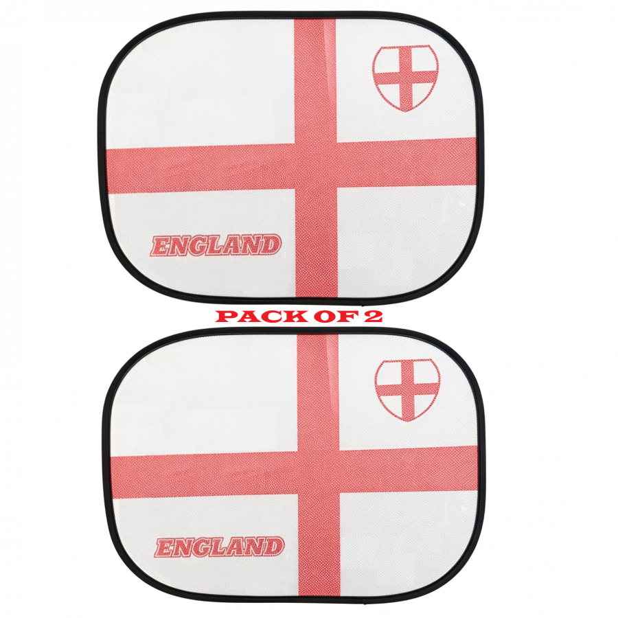 2Pk England Car Sunshade 44X36Cm