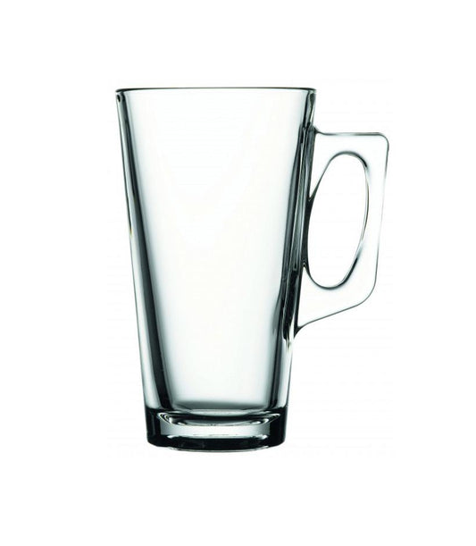 2 Piece Vela Mugs High Quality Glassware Drinking Glasses With Handle 385Ml