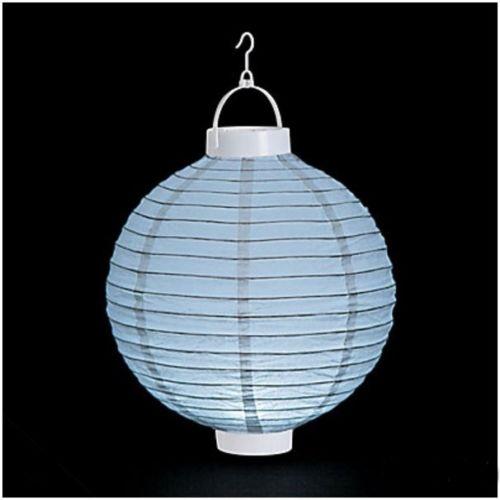 Paper Lantern Decoration 20 cm Battery Operated Assorted Colours 5537