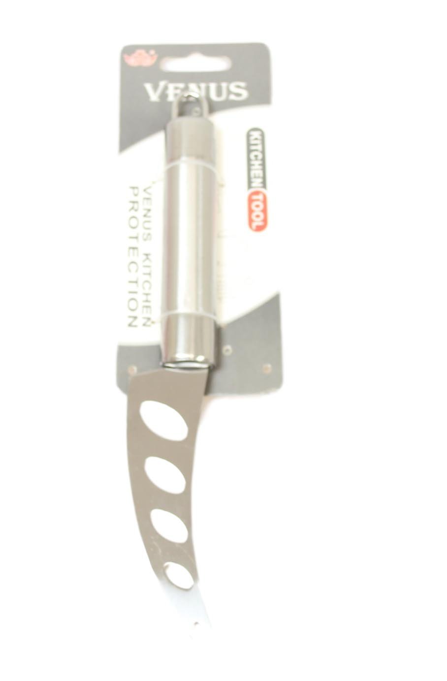 Kitchen Stainless Steel Slicer Knife With Slotted Holes Kitchen Food Prep 22cm 5549
