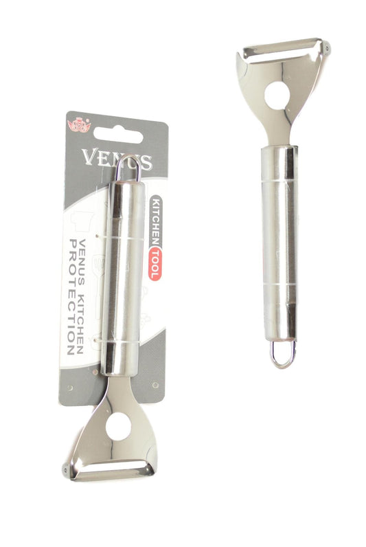 Stainless Steel Kitchen Prep Food Scraper Peeler